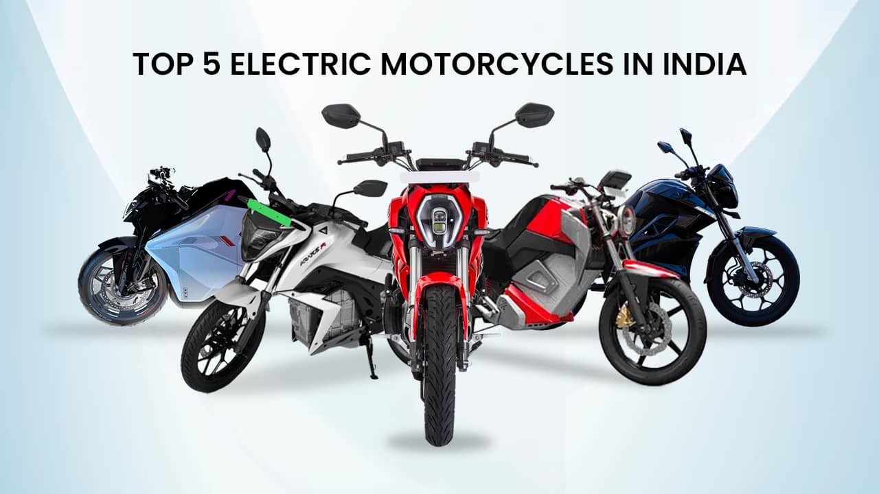 Listed: Top 5 electric motorcycles in India with a modern punch Listed: Top 5 electric motorcycles in India with a modern punch
