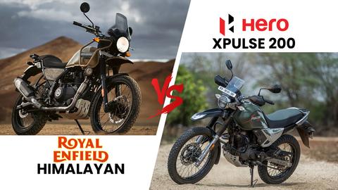 Hero XPulse 200 vs Royal Enfield Himalayan: Entry-level ADVs Face-off