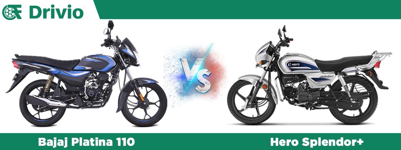 Hero Splendor+ vs Bajaj Platina 110: Know the better entry-level commuter