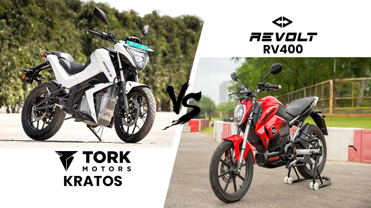 Revolt RV400 vs Tork Kratos: Specifications Compared