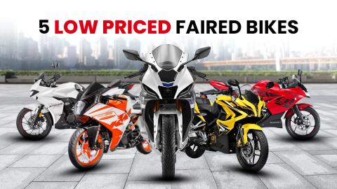 5 Low Priced Faired Bikes In India