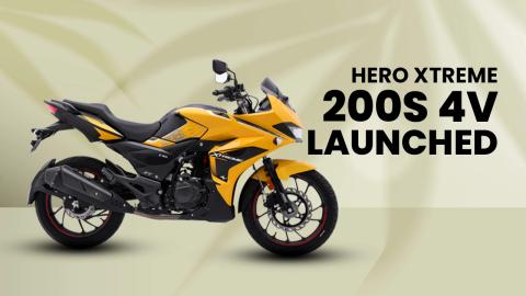 Hero Xtreme 200S 4V launched at Rs 1.41 lakh 