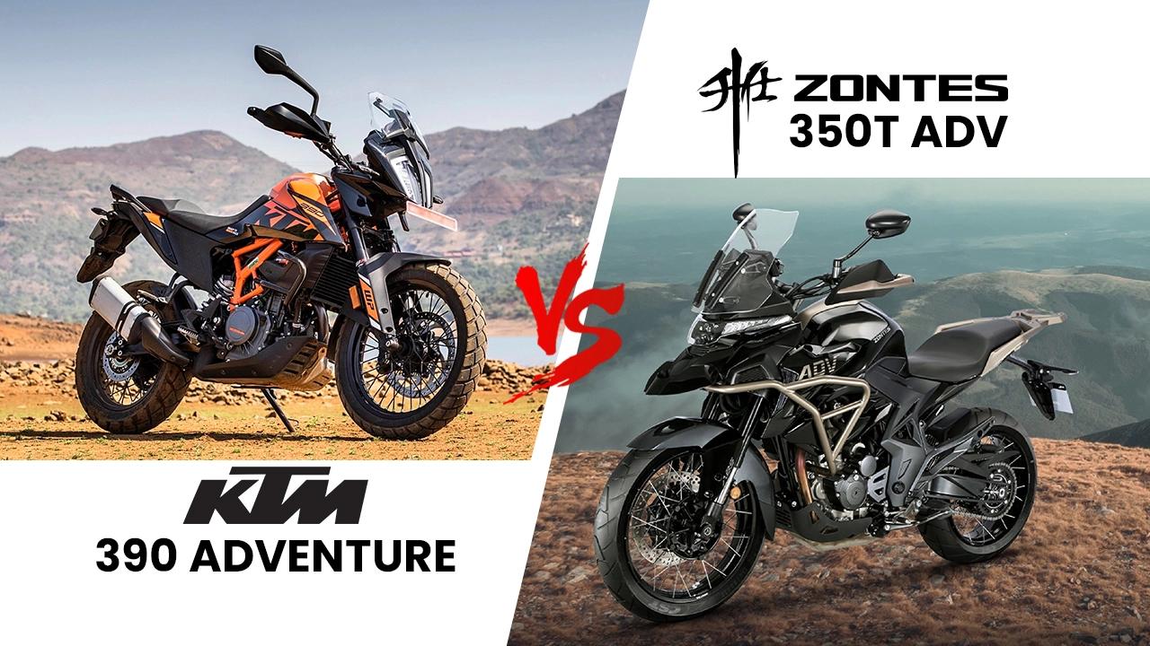 Zontes 350T ADV vs KTM 390 Adventure: Chinese vs Austrians