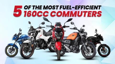 5 Of The Most Fuel-efficient 160cc Commuters In India
