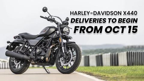 Harley-Davidson X440 Deliveries To Begin From Oct 15, Bookings To Resume