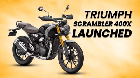 Triumph Scrambler 400X Launched In India, Prices And Specs Revealed