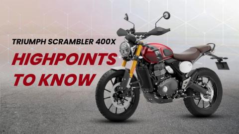 Planning To Book Triumph Scrambler 400X? Here Top 7 Things To Know About It