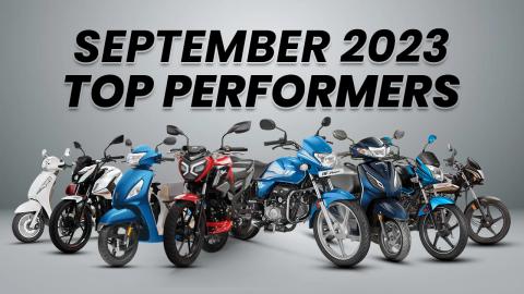 September 2023 Top Performers: 10 Highest-selling Two-wheelers Of The Month