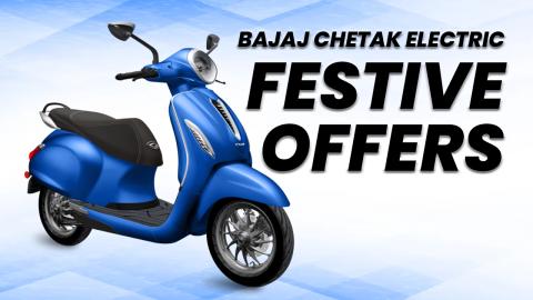 Bajaj Chetak Electric Scooter Offers This Festive Season
