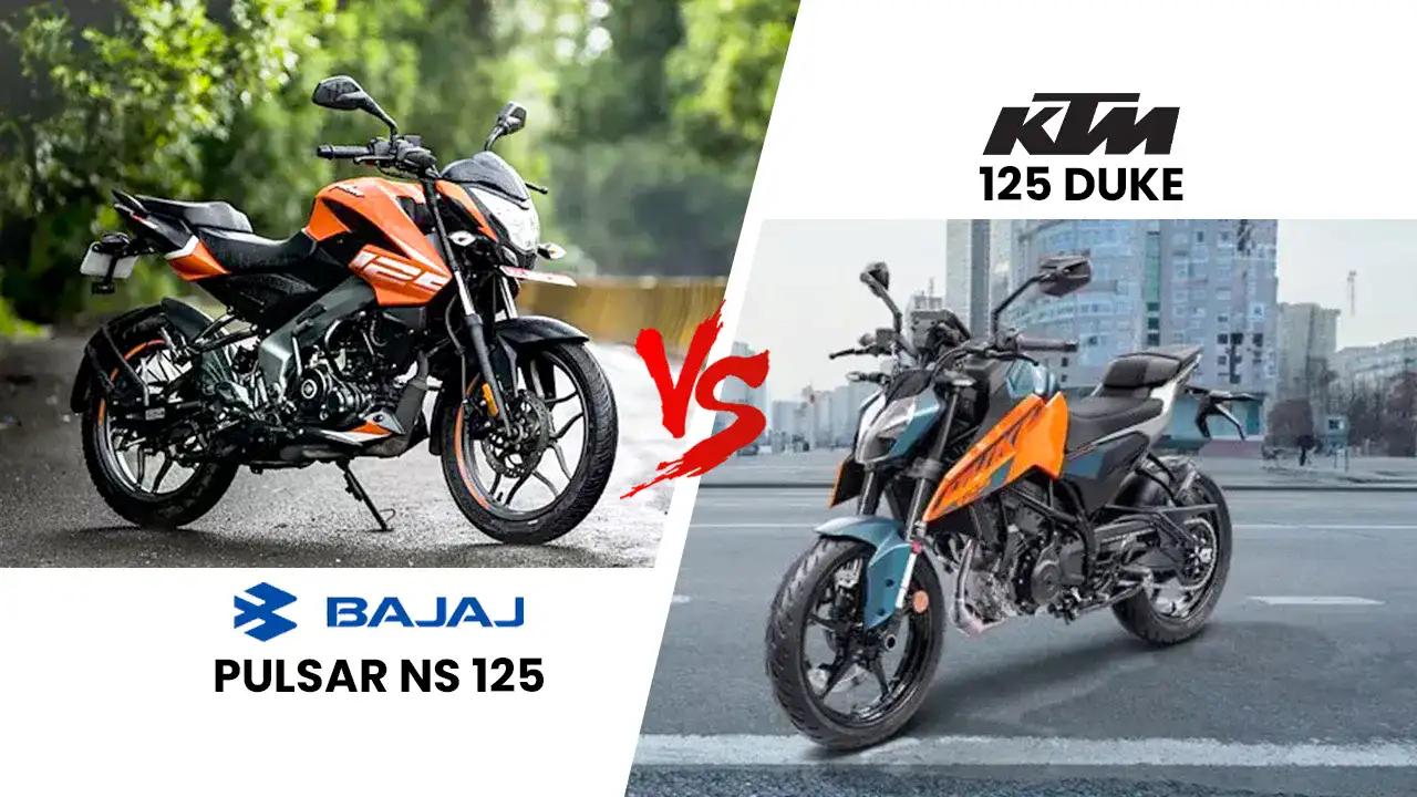 2024 KTM 125 Duke vs 2024 Bajaj Pulsar NS 125