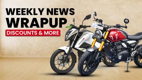 Weekly News Wrapup: Tork E-Scooter Spied, Royal Enfield Guerilla 450 Trademarked, Triumph Speed 400 Discounts & More