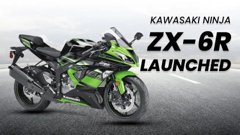 Kawasaki Ninja ZX-6R Launched In India At Rs 11.09 Lakh