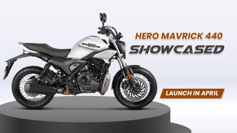 Hero Mavrick 440 Showcased; Launch In April 