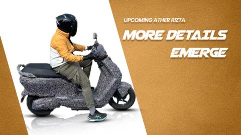 More Details Of Upcoming Ather Rizta Electric Scooter Revealed Ahead Of Its Launch