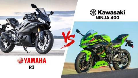 Yamaha R3 vs Kawasaki Ninja 400: Two Japanese Sports Bikes Compared 