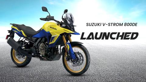 Suzuki V-Strom 800DE Launched In India At Rs 10.30 Lakh