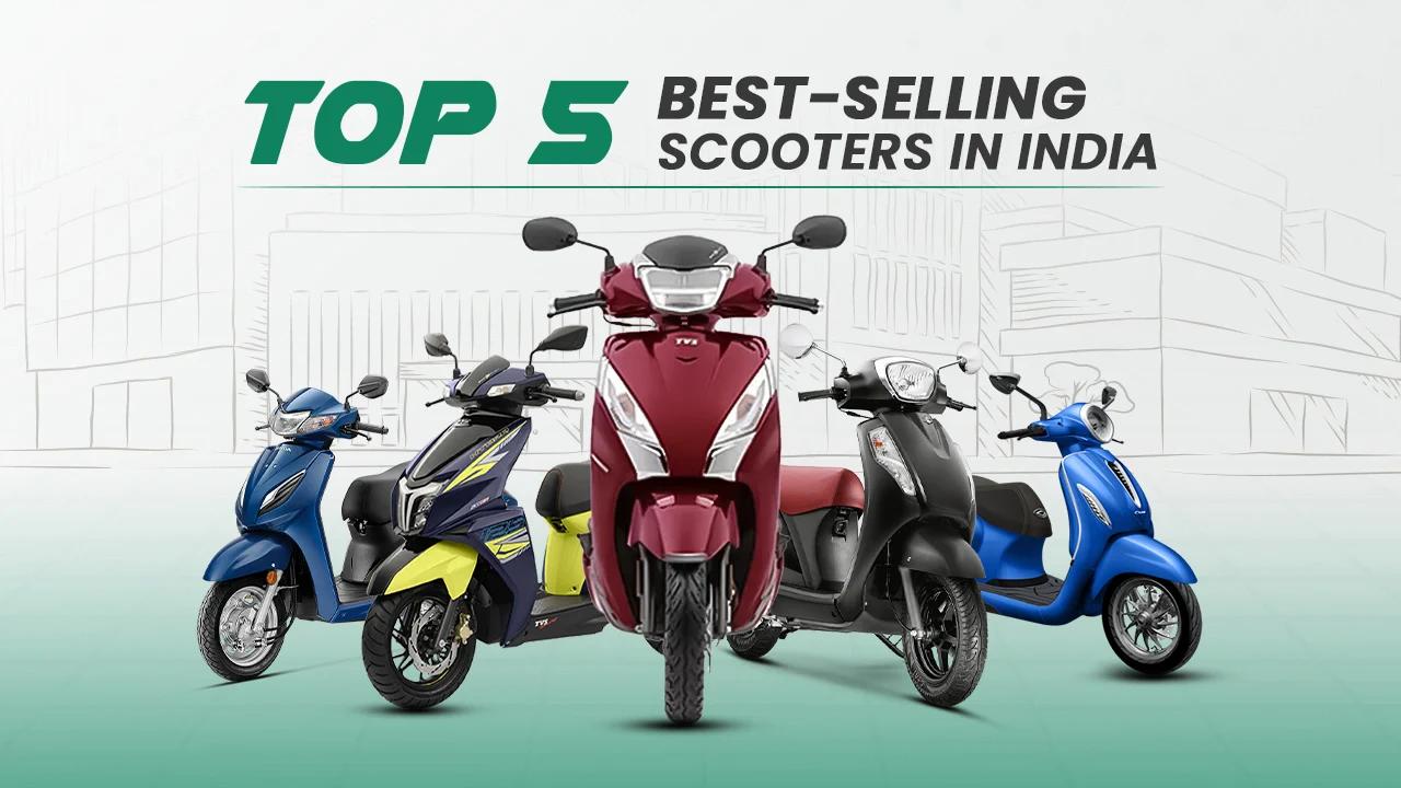 Top 5 Best-Selling Scooters in India 2024