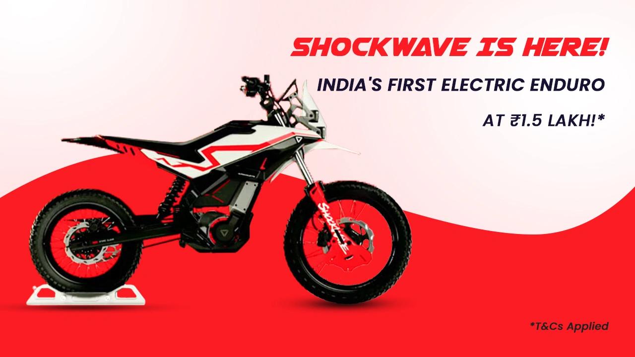 Ultraviolette Shockwave Launched at ₹1.50 Lakh in India – Price, Range & Features