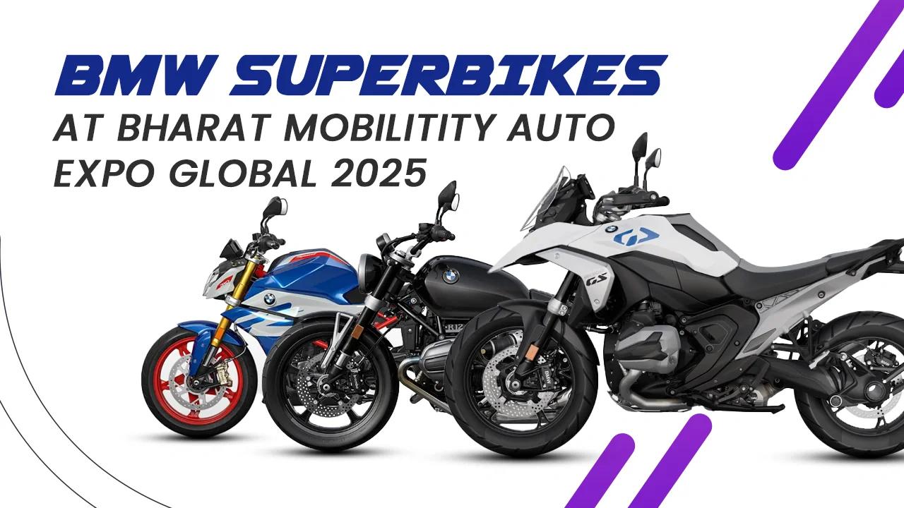 All BMW Bikes and Scooters at Auto Expo 2025: Super Bikes, Adventure Models