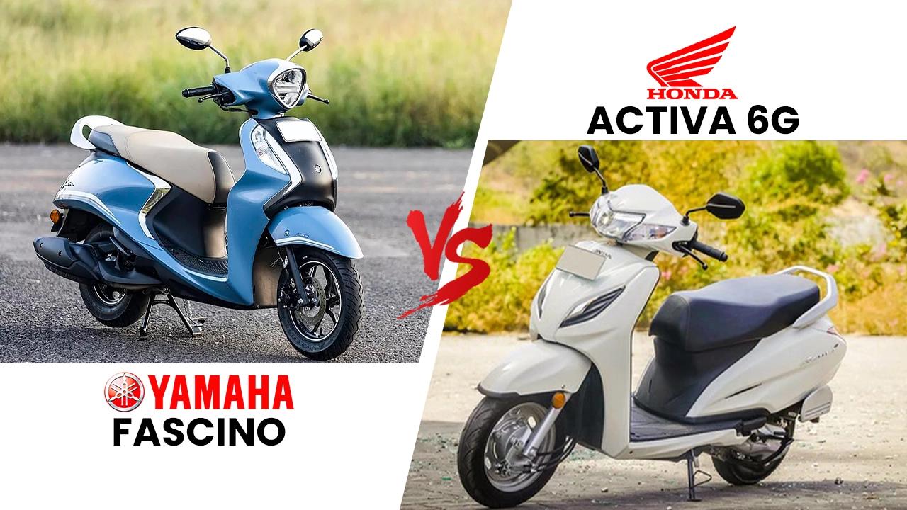 Yamaha Fascino vs Honda Activa 6G: Japanese Scooters Face-off Yamaha Fascino vs Honda Activa 6G: Japanese Scooters Face-off
