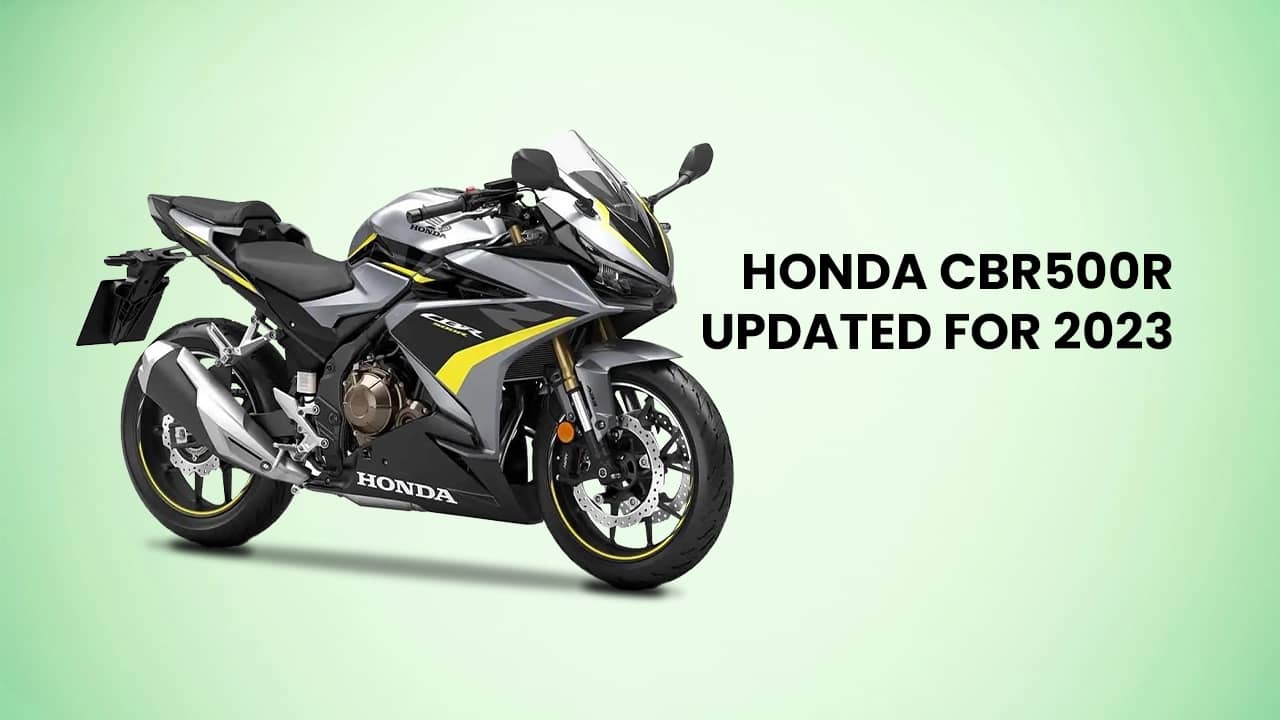 Honda CBR500R updated for 2023, gets new colour schemes Honda CBR500R updated for 2023, gets new colour schemes