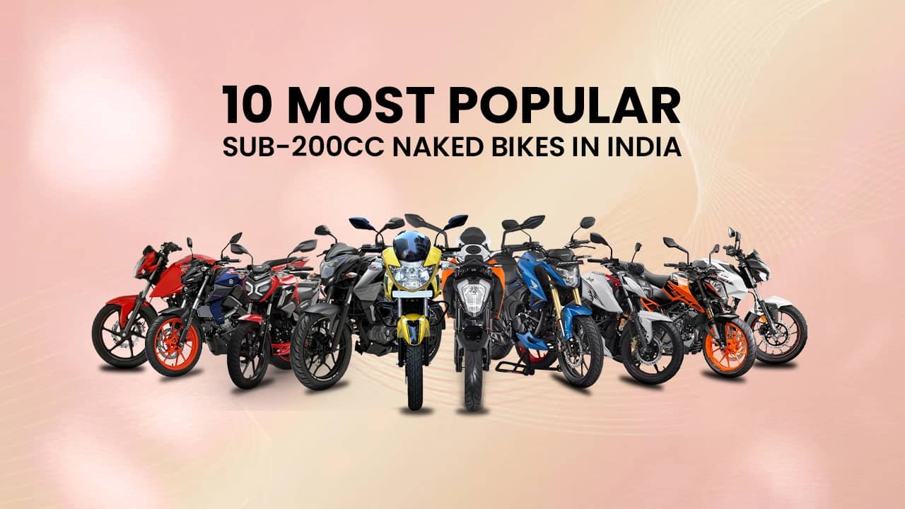 10 Most Popular Sub-200cc Naked Bikes In India 10 Most Popular Sub-200cc Naked Bikes In India