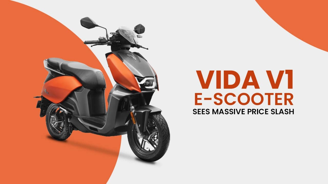Vida V1 e-Scooter Sees Massive Price Slash, Becomes More Accessible Vida V1 e-Scooter Sees Massive Price Slash, Becomes More Accessible