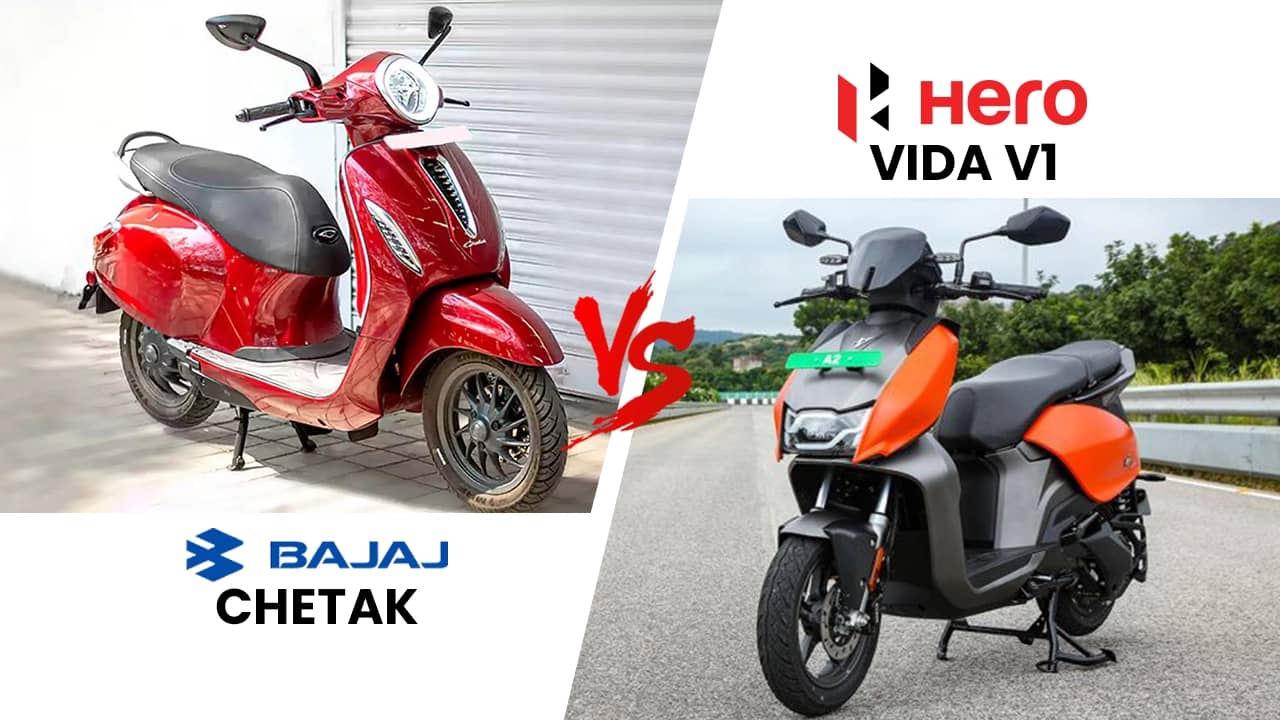 Vida V1 vs Bajaj Chetak: New vs Old Vida V1 vs Bajaj Chetak: New vs Old