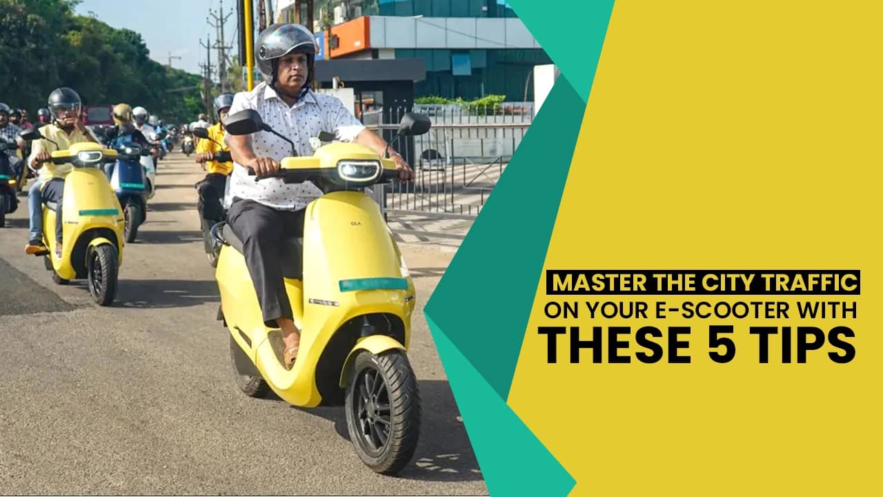 Top 5 Tips To Sail Through The City Traffic Safely On Your Electric Scooter Top 5 Tips To Sail Through The City Traffic Safely On Your Electric Scooter