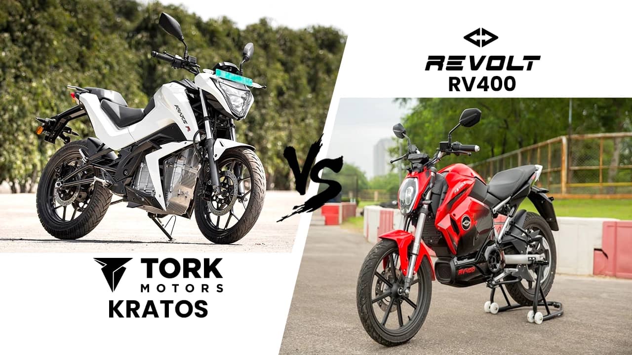 Revolt RV400 vs Tork Kratos: Specifications Compared Revolt RV400 vs Tork Kratos: Specifications Compared