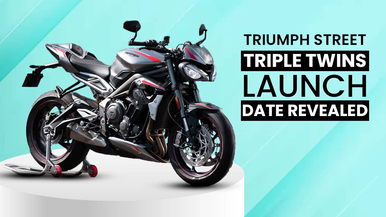 Triumph Street Triple Twins India-launch Date Revealed Triumph Street Triple Twins India-launch Date Revealed