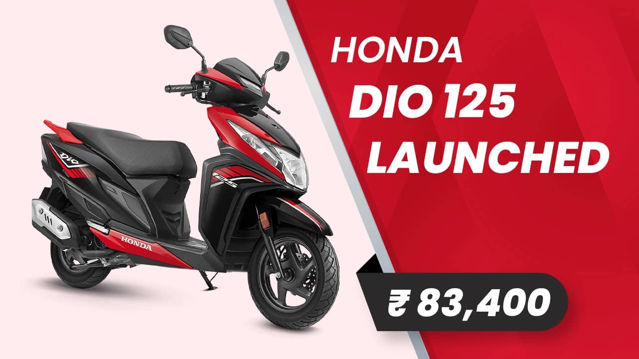 Honda Dio 125 launched in India at Rs 83,400, gets seven vibrant colours Honda Dio 125 launched in India at Rs 83,400, gets seven vibrant colours