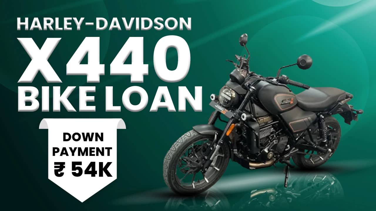 Harley-Davidson X440 bike loan:Down payment of Rs 54,000, EMI of Rs 6,929. Get all details here. Harley-Davidson X440 bike loan:Down payment of Rs 54,000, EMI of Rs 6,929. Get all details here.