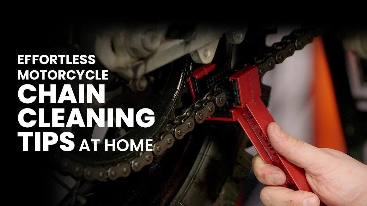 Mastering the Monsoon: Effortless Motorcycle Chain Cleaning Tips at Home Mastering the Monsoon: Effortless Motorcycle Chain Cleaning Tips at Home