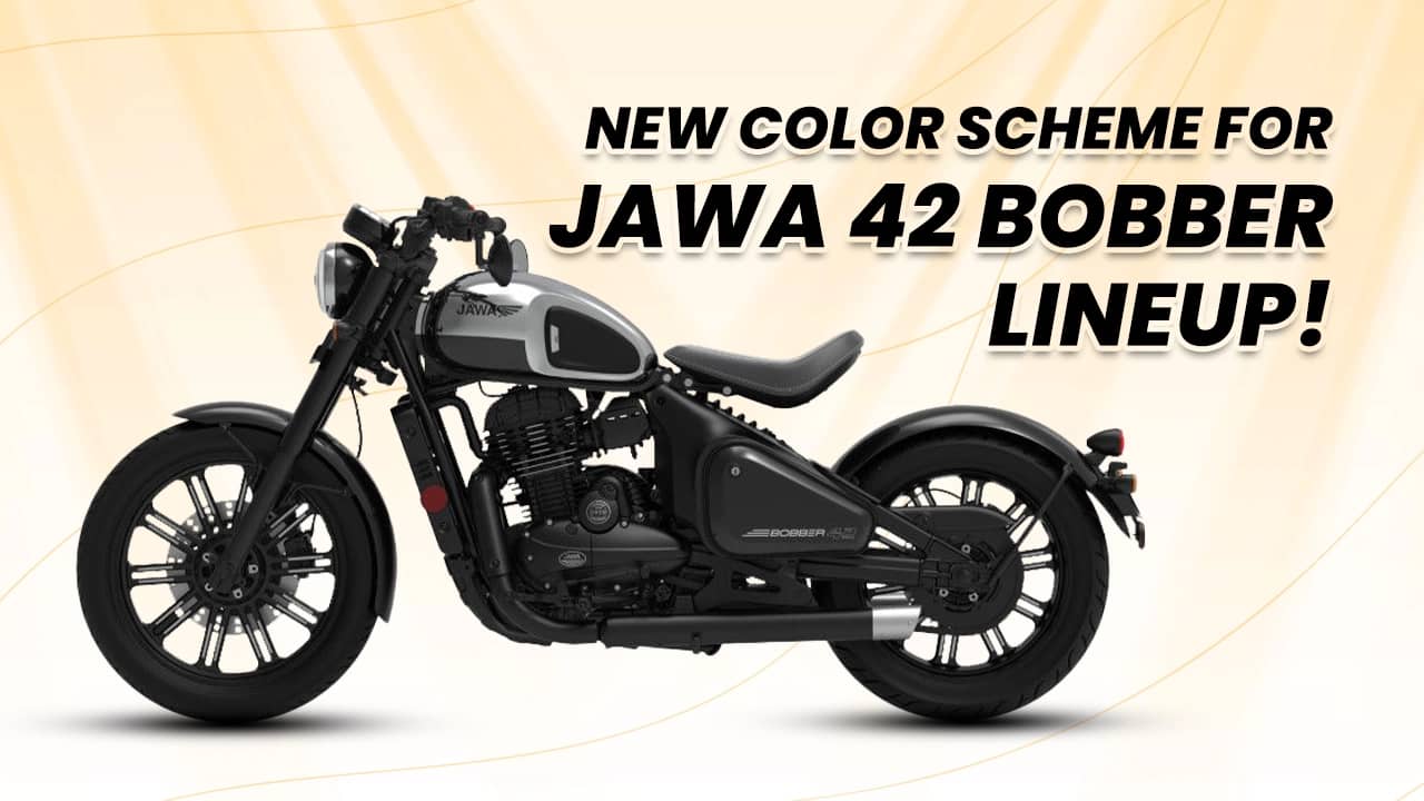 New colour scheme introduced for Jawa 42 Bobber lineup, priced at Rs 2.25 lakh New colour scheme introduced for Jawa 42 Bobber lineup, priced at Rs 2.25 lakh
