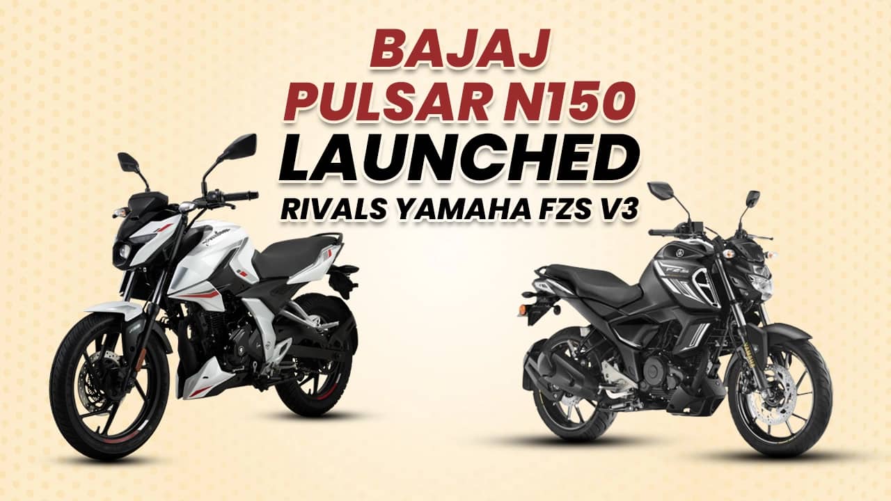 Bajaj Pulsar N150 Launched At Rs 1.17 Lakh In India, Rivals Yamaha FZS V3 Bajaj Pulsar N150 Launched At Rs 1.17 Lakh In India, Rivals Yamaha FZS V3