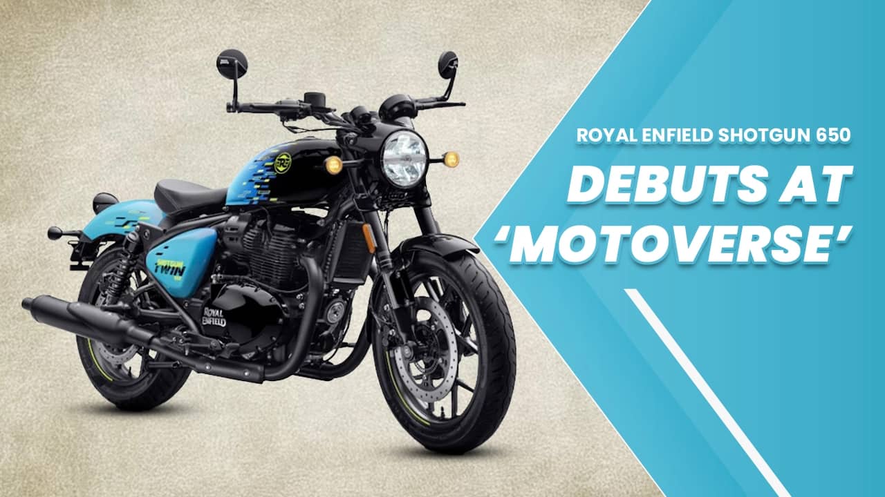 Royal Enfield Shotgun 650 Debuts At ‘Motoverse’, Goes On Sale With 25 Limited-Edition Units Royal Enfield Shotgun 650 Debuts At ‘Motoverse’, Goes On Sale With 25 Limited-Edition Units