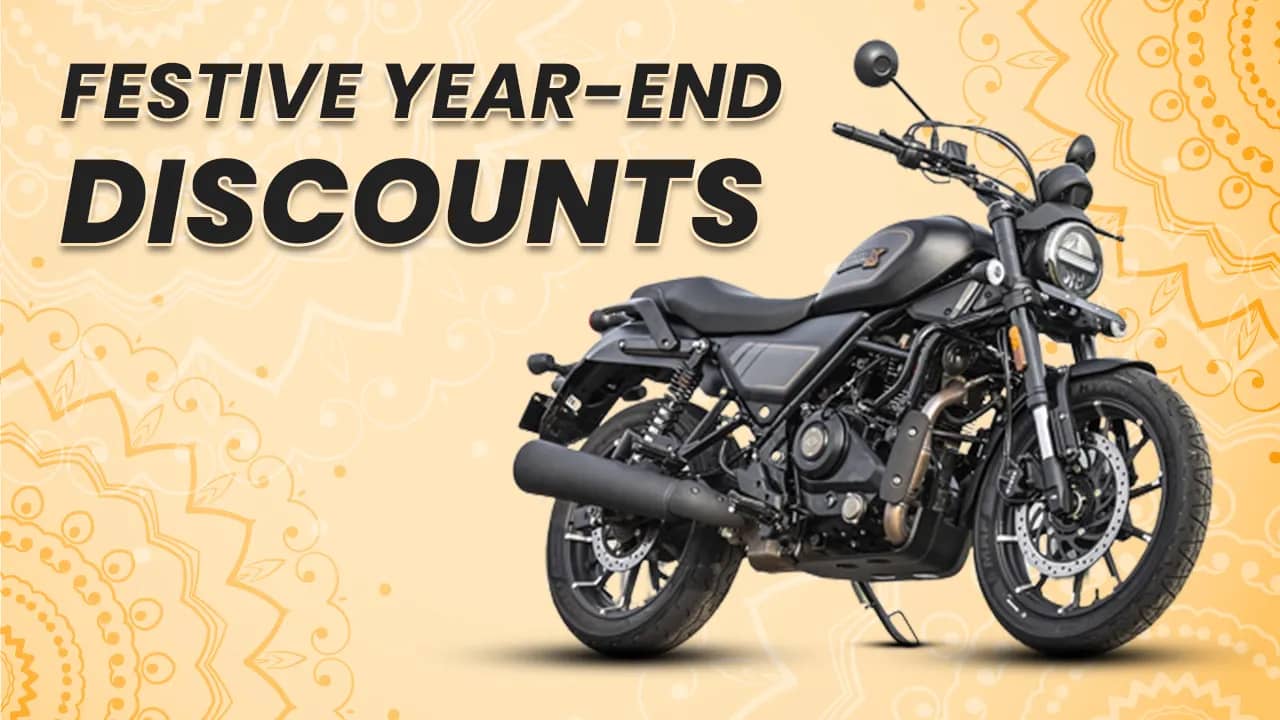 Festive Year-end Discounts On Two-wheelers Festive Year-end Discounts On Two-wheelers