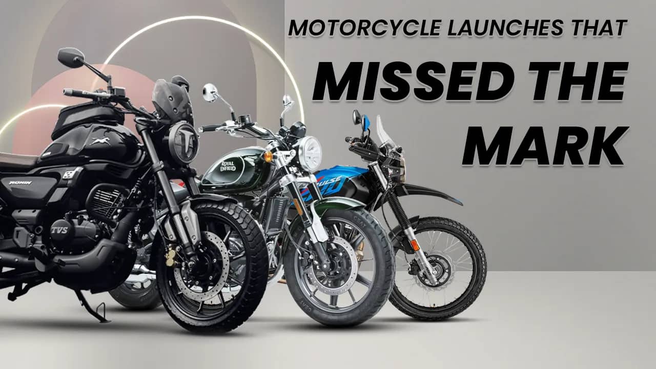 No Thrill of the Ride: Motorcycle Launches That Missed the Mark in 2023 No Thrill of the Ride: Motorcycle Launches That Missed the Mark in 2023
