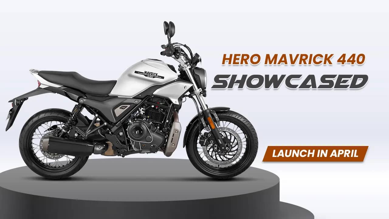 Hero Mavrick 440 Showcased; Launch In April Hero Mavrick 440 Showcased; Launch In April