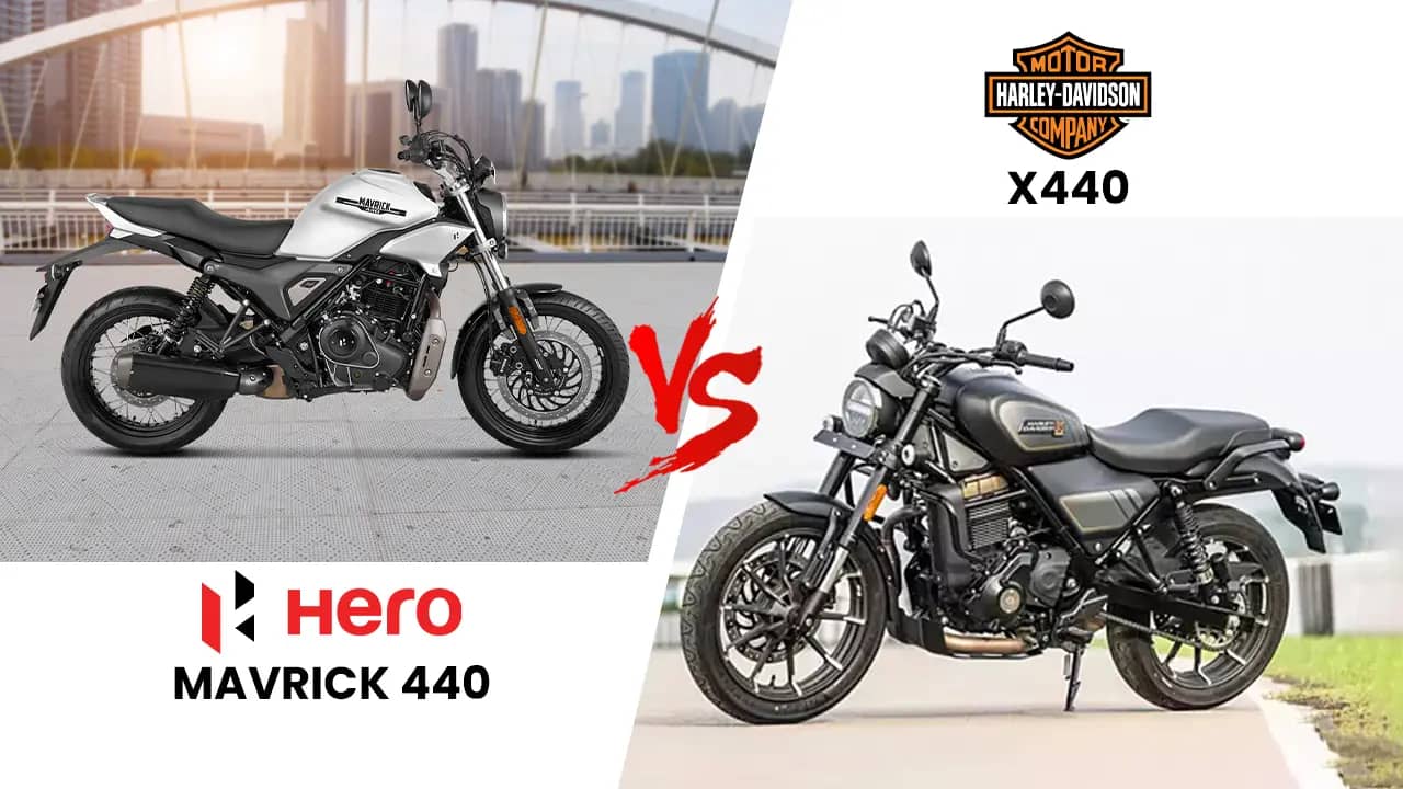 Hero Mavrick 440 vs Harley Davidson X440: FaceOff With Each Other Hero Mavrick 440 vs Harley Davidson X440: FaceOff With Each Other