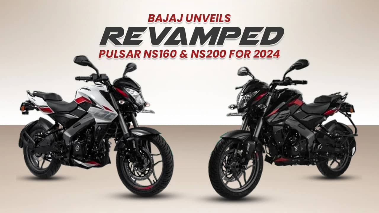 Bajaj Unveils Revamped Pulsar NS160 and NS200 for 2024 Bajaj Unveils Revamped Pulsar NS160 and NS200 for 2024