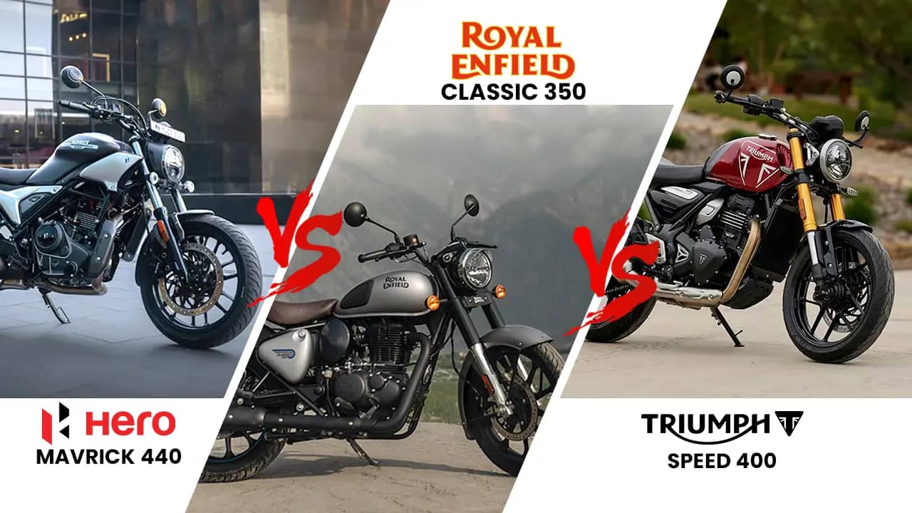 Mavrick 440 vs Classic 350 vs Speed 400: Different Nature Bikes Face-off Mavrick 440 vs Classic 350 vs Speed 400: Different Nature Bikes Face-off