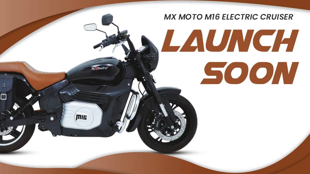 Reimagining Cruisers: MX Moto M16 Rides in With Futuristic Style and Electric Power Reimagining Cruisers: MX Moto M16 Rides in With Futuristic Style and Electric Power