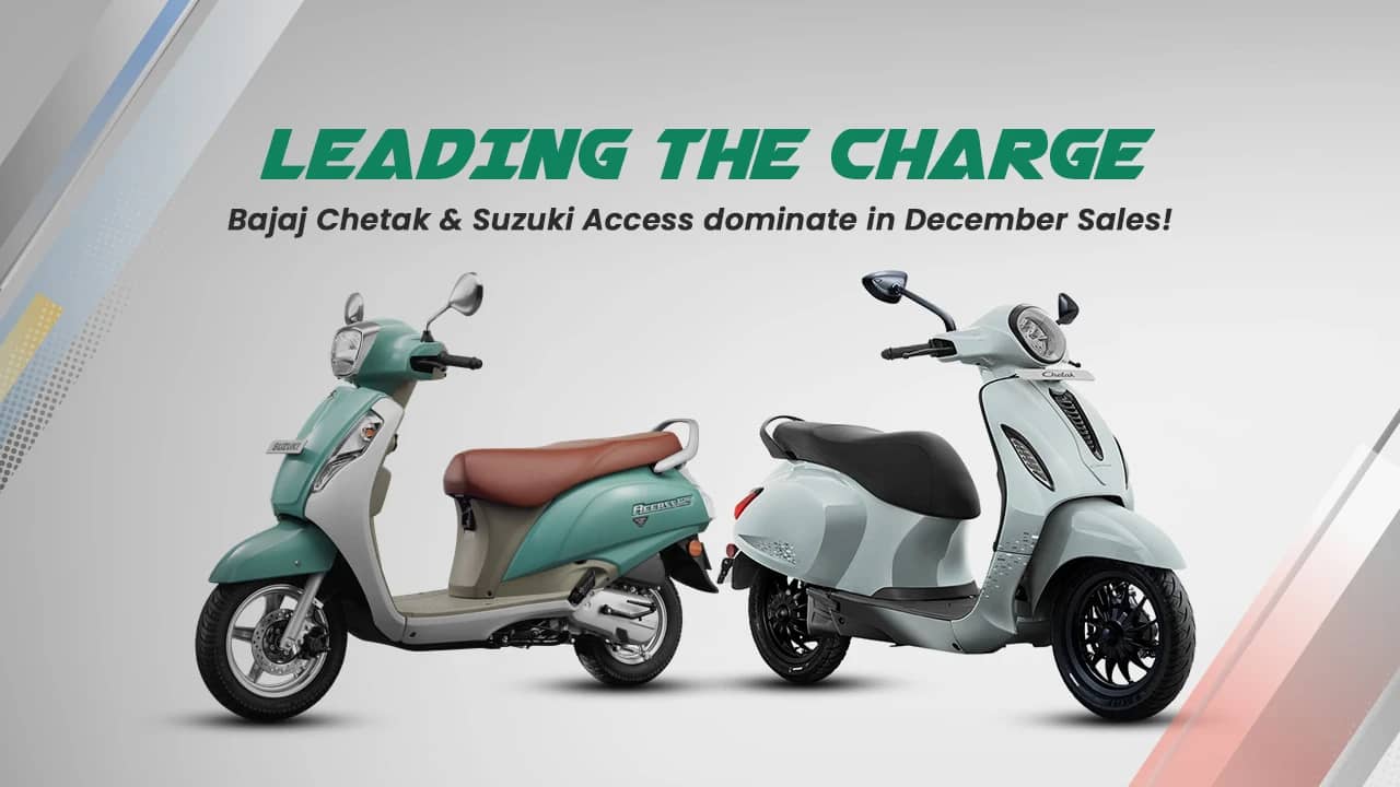 December 2024 Bike Sales: Best Selling Scooters, EVs, and Bikes in India December 2024 Bike Sales: Best Selling Scooters, EVs, and Bikes in India