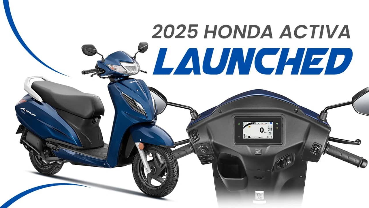 New Honda Activa 2025 Launched – What's New in Features and Mileage New Honda Activa 2025 Launched – What's New in Features and Mileage