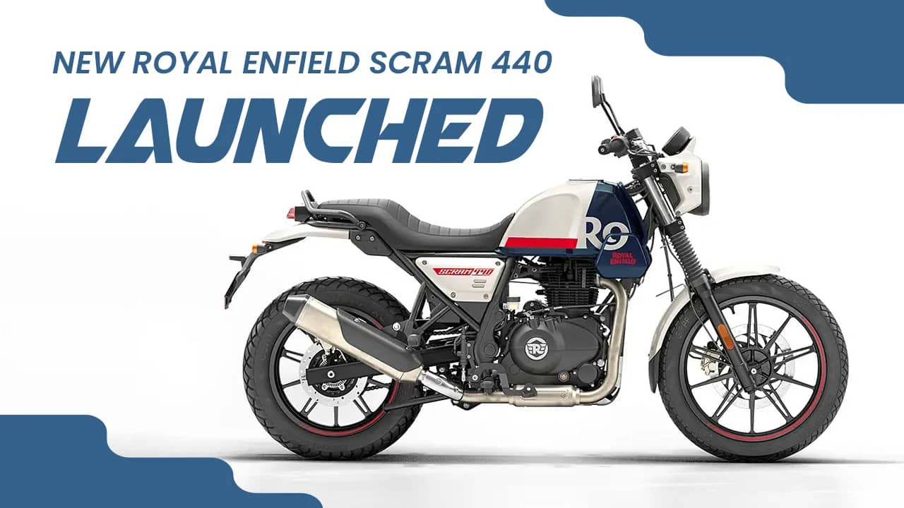 Royal Enfield Scram 440 Launched in India: Price Starts at ₹2.08 Lakh Royal Enfield Scram 440 Launched in India: Price Starts at ₹2.08 Lakh