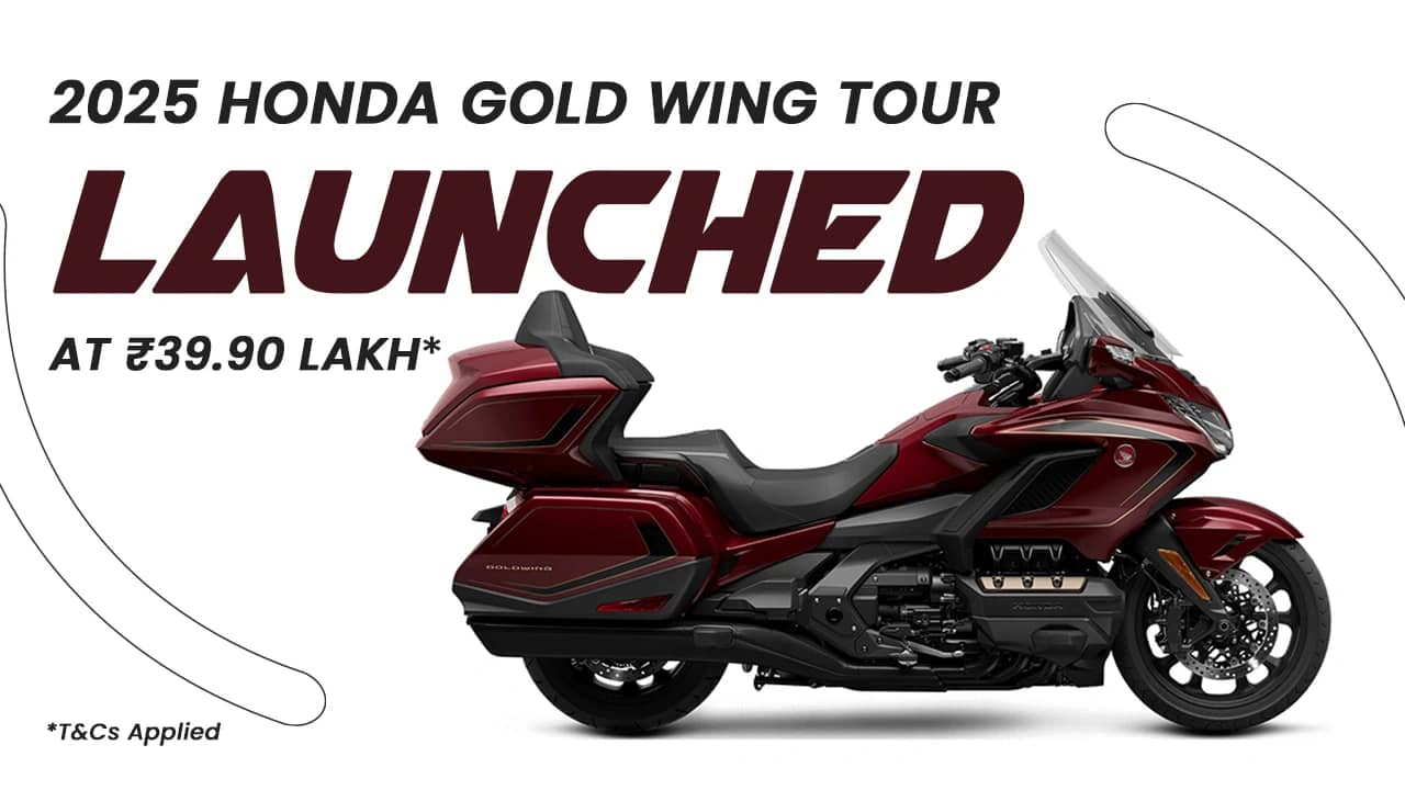 Honda Gold Wing Tour 50th Anniversary Edition Launched in India at ₹39.90 Lakh Honda Gold Wing Tour 50th Anniversary Edition Launched in India at ₹39.90 Lakh