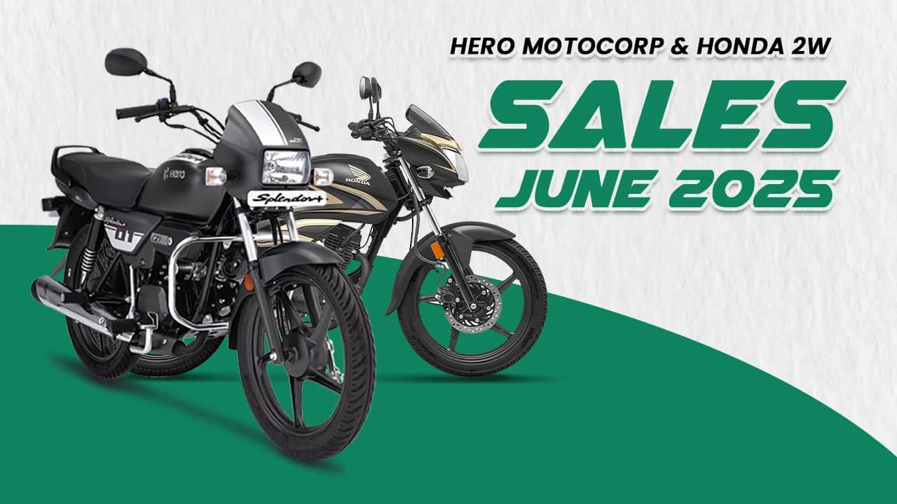 Hero MotoCorp & Honda 2W Sales June 2025: YoY Growth vs. Decline | India Auto Sales Hero MotoCorp & Honda 2W Sales June 2025: YoY Growth vs. Decline | India Auto Sales