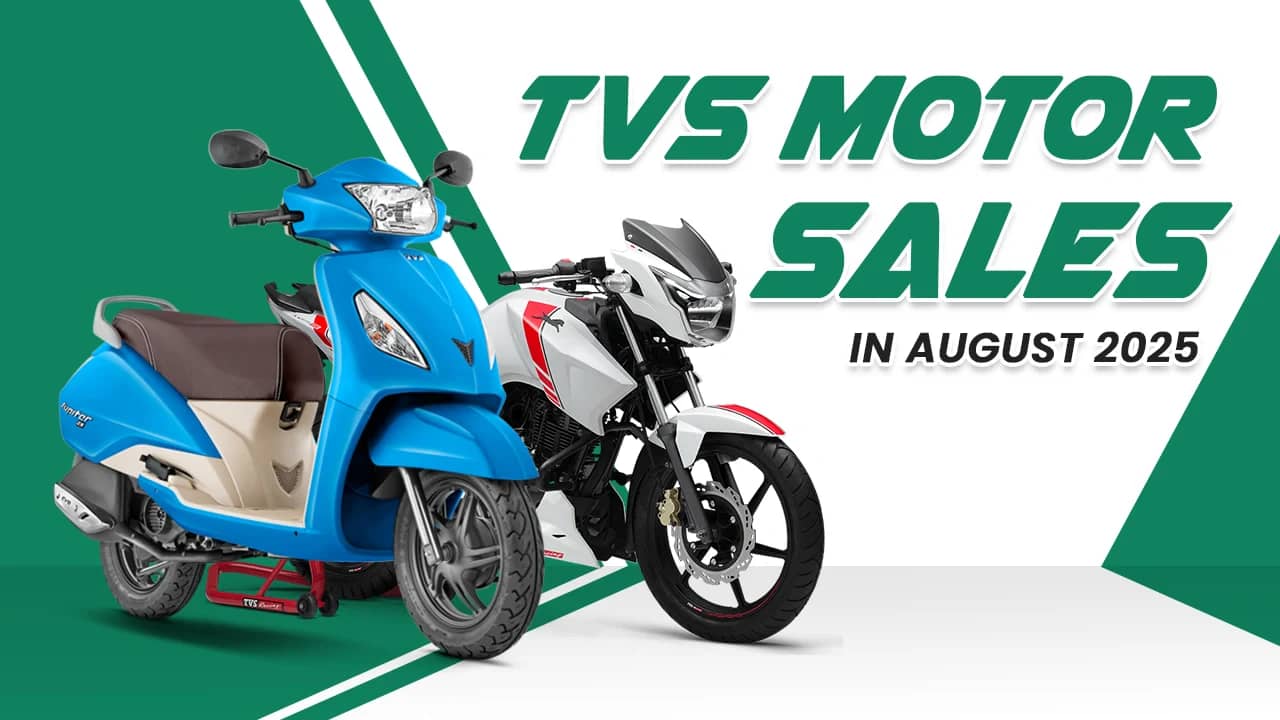 TVS Motor Sales at 5.09 Lakh in August 2025 – Highest Ever TVS Motor Sales at 5.09 Lakh in August 2025 – Highest Ever